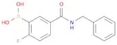 (5-(Benzylcarbamoyl)-2-fluorophenyl)boronic acid