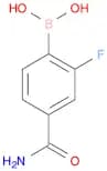 (4-Carbamoyl-2-fluorophenyl)boronic acid
