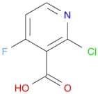 2-Chloro-4-fluoronicotinic acid