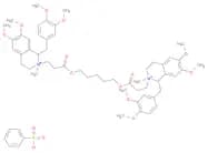 2,2'-[1,5-Pentanediylbis[oxy(3-oxo-3,1-propanediyl)]]bis[1-[(3,4-dimethoxyphenyl)methyl]-1,2,3,4-t…