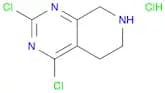 2,4-Dichloro-5,6,7,8-tetrahydropyrido[3,4-d]pyrimidine hydrochloride