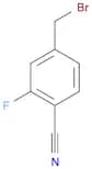 4-(Bromomethyl)-2-fluorobenzonitrile