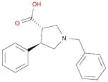 trans-1-benzyl-4-phenylpyrrolidine-3-carboxylic acid