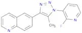 6-[1-(2-fluoropyridin-3-yl)-5-methyltriazol-4-yl]quinoline