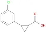 2-(3-Chlorophenyl)cyclopropanecarboxylic acid