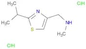 N-Methyl-2-(1-methylethyl)-4-thiazolemethanamine dihydrochloride