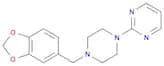 2-(4-(Benzo[d][1,3]dioxol-5-ylmethyl)piperazin-1-yl)pyrimidine