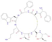 [R-(R*,R*)]-D-Phenylalanyl-L-cysteinyl-L-phenylalanyl-D-tryptophyl-L-lysyl-L-threonyl-N-[2-hydroxy…
