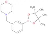4-(3-(4,4,5,5-Tetramethyl-1,3,2-dioxaborolan-2-yl)benzyl)morpholine