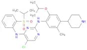 5-Chloro-N4-[2-[(1-methylethyl)sulfonyl]phenyl]-N2-[5-methyl-2-(1-methylethoxy)-4-(4-piperidinyl)p…