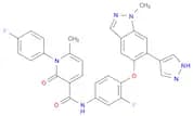 N-[3-Fluoro-4-[[1-methyl-6-(1H-pyrazol-4-yl)-1H-indazol-5-yl]oxy]phenyl]-1-(4-fluorophenyl)-1,2-di…