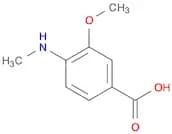 3-methoxy-4-(methylamino)benzoic acid