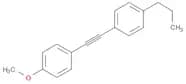 1-Methoxy-4-((4-propylphenyl)ethynyl)benzene