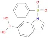(1-(Phenylsulfonyl)-1H-indol-6-yl)boronic acid