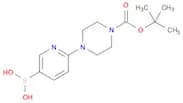 6-(4-N-BOC-PIPERAZINE-1-YL)-3-PYRIDINYL BORONIC ACID