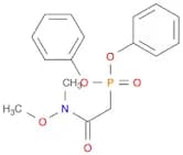 (N-Methoxy-N-methylcarbamoylmethyl)phosphonic Acid Diphenyl Ester