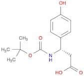 (S)-3-((tert-Butoxycarbonyl)amino)-3-(4-hydroxyphenyl)propanoic acid