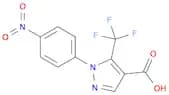 1-(4-NITROPHENYL)-5-(TRIFLUOROMETHYL)PYRAZOLE-4-CARBOXYLIC ACID