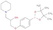 1-(Piperidin-1-yl)-3-(4-(4,4,5,5-tetramethyl-1,3,2-dioxaborolan-2-yl)phenoxy)propan-2-ol