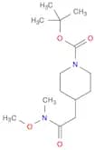 tert-Butyl 4-(2-(methoxy(methyl)amino)-2-oxoethyl)piperidine-1-carboxylate