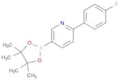2-(4-Fluorophenyl)-5-(4,4,5,5-tetramethyl-1,3,2-dioxaborolan-2-yl)pyridine