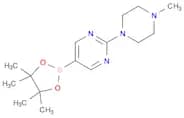 2-(4-Methylpiperazin-1-yl)-5-(4,4,5,5-tetramethyl-1,3,2-dioxaborolan-2-yl)pyrimidine