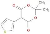 2,2-Dimethyl-5-(thiophen-3-yl)-1,3-dioxane-4,6-dione