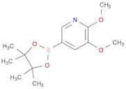 2,3-Dimethoxy-5-(4,4,5,5-tetramethyl-1,3,2-dioxaborolan-2-yl)pyridine
