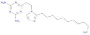 6-(2-(2-Undecyl-1H-imidazol-1-yl)ethyl)-1,3,5-triazine-2,4-diamine