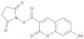 2,5-Dioxopyrrolidin-1-yl 7-hydroxy-2-oxo-2H-chromene-3-carboxylate