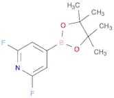 2,6-Difluoro-4-(4,4,5,5-tetramethyl-1,3,2-dioxaborolan-2-yl)pyridine