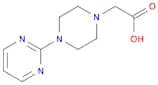 (4-pyrimidin-2-ylpiperazin-1-yl)acetic acid