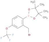 2-(2-(Bromomethyl)-4-(trifluoromethoxy)phenyl)-4,4,5,5-tetramethyl-1,3,2-dioxaborolane