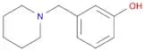 3-(1-Piperidinylmethyl)phenol