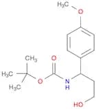 tert-Butyl (3-hydroxy-1-(4-methoxyphenyl)propyl)carbamate