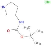 tert-Butyl pyrrolidin-3-ylcarbamate hydrochloride