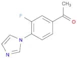1-(3-Fluoro-4-(1H-imidazol-1-yl)phenyl)ethanone
