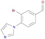 _x005F_x000D_3-Bromo-4-(1-imidazolyl)benzaldehyde