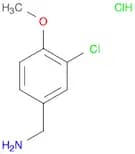(3-Chloro-4-methoxyphenyl)methanamine hydrochloride