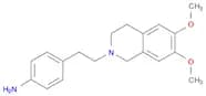 4-[2-(3,4-DIHYDRO-6,7-DIMETHOXY-2(1H)-ISOQUINOLINYL)ETHYL]-BENZENAMINE