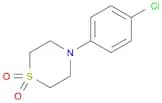4-(4-CHLOROPHENYL)THIOMORPHOLINE 1,1-DIOXIDE