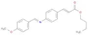 4-[(4-METHOXYBENZYLIDENE)AMINO]CINNAMIC ACID N-BUTYL ESTER