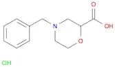 4-Benzyl-2-morpholinecarboxylic acid hydrochloride
