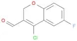 4-Chloro-6-fluoro-2H-chromene-3-carbaldehyde