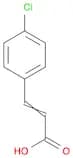 3-(4-Chlorophenyl)acrylic acid