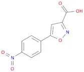 5-(4-Nitrophenyl)isoxazole-3-carboxylic acid