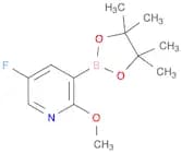 5-FLUORO-2-METHOXYPYRIDINE-3-BORONIC ACID PINACOL ESTER