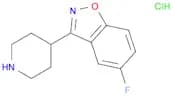 5-FLUORO-3-(4-PIPERIDINYL)-1,2-BENZISOXAZOLE HYDROCHLORIDE
