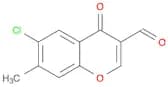6-Chloro-7-methyl-4-oxo-4H-chromene-3-carbaldehyde