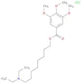 8-(DIETHYLAMINO)OCTYL 3,4,5-TRIMETHOXYBENZOATE HYDROCHLORIDE
